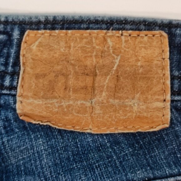 Volcom 2x4 jeans tight fit denim blue men's youth size 26 - Picture 5 of 13